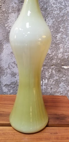 Empoli Italian Art Glass Decanter