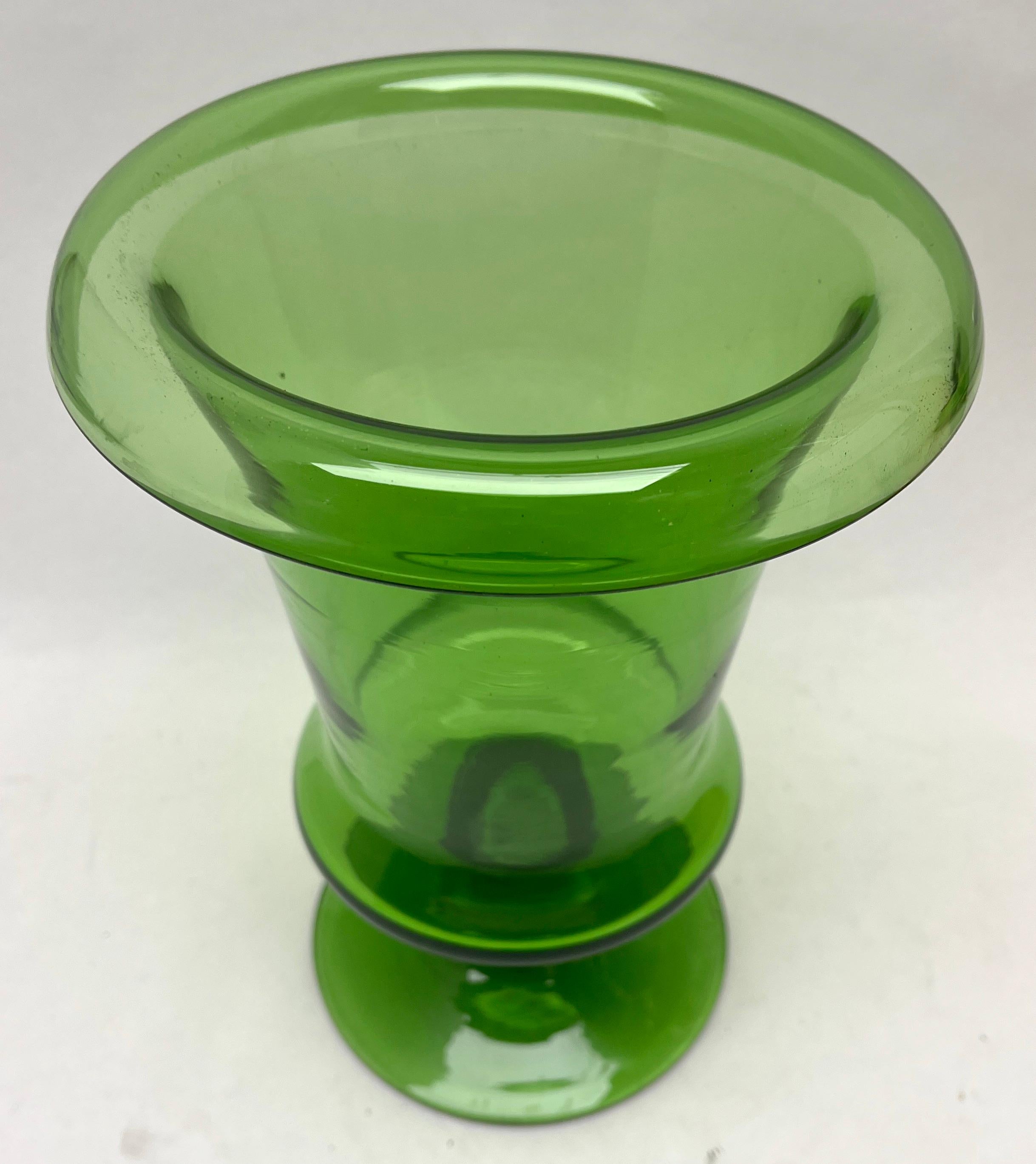 napco glass vase