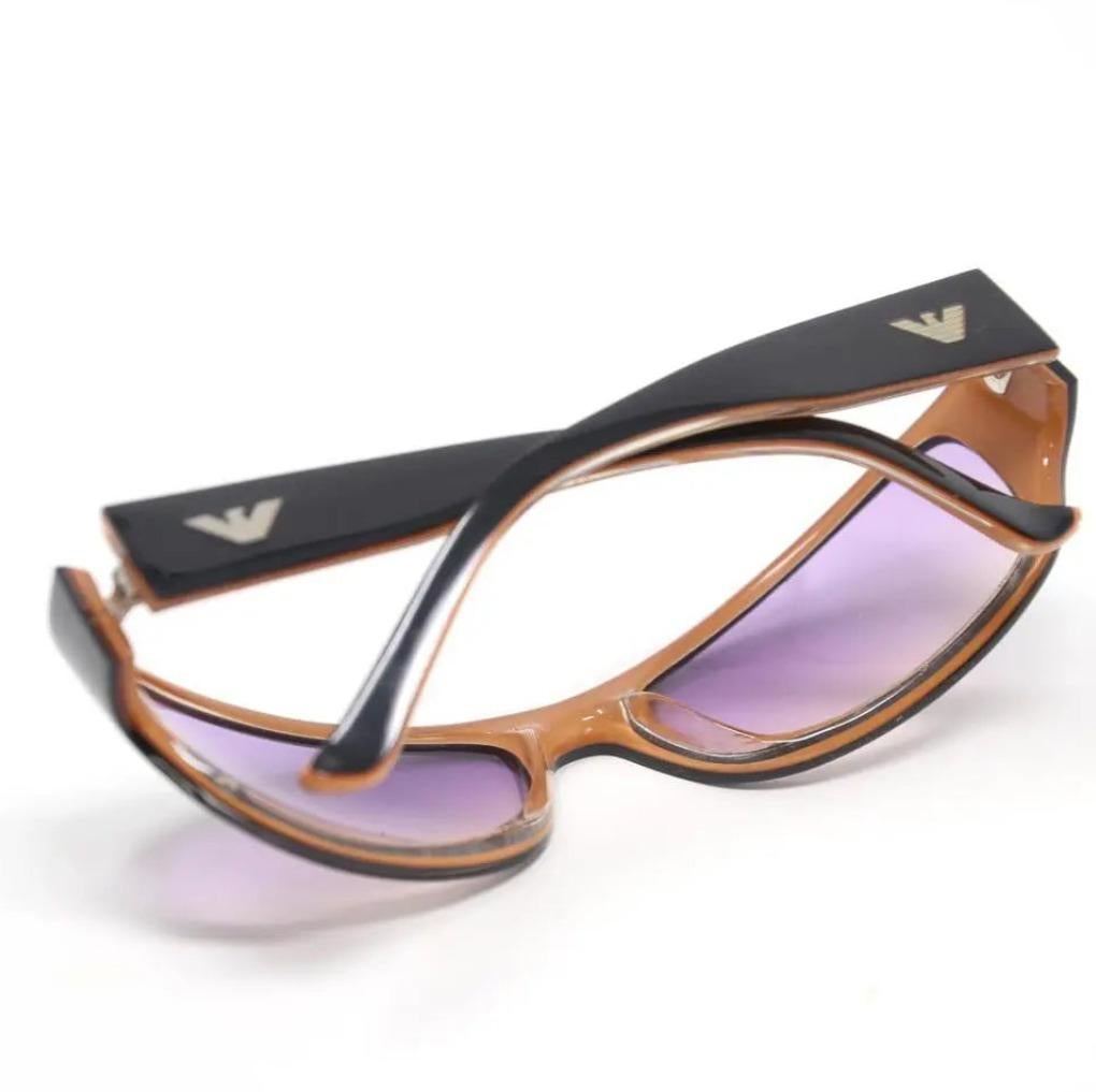 Emporio Armani Acetat Rahmen lila Gradient Tint Sport Sonnenbrillen 3