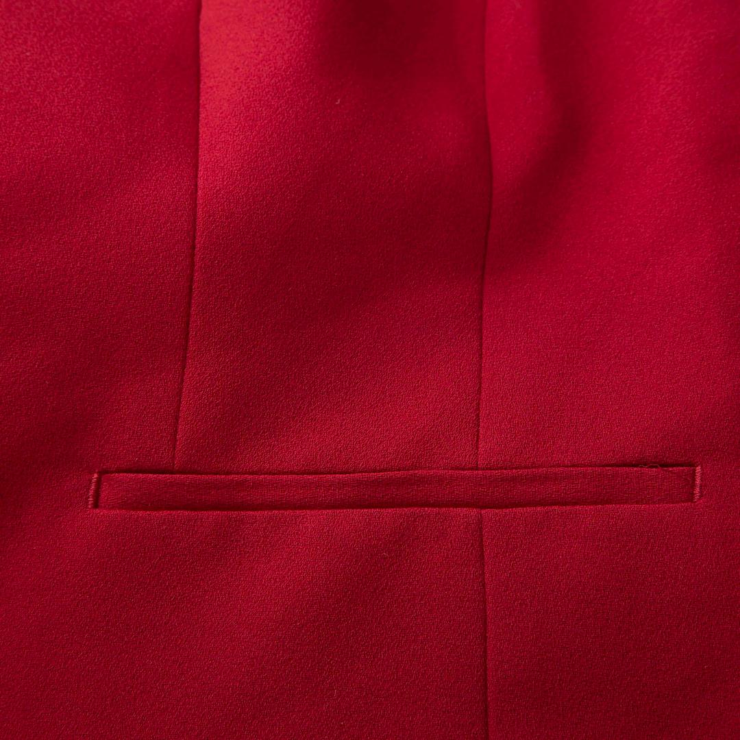 Emporio Armani Exchange - Blazer boutonné bourgogne taille XS Bon état - En vente à London, GB