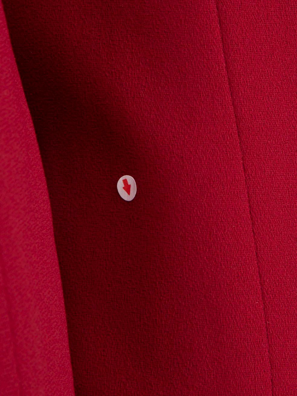 Emporio Armani Exchange - Blazer boutonné bourgogne taille XS en vente 1