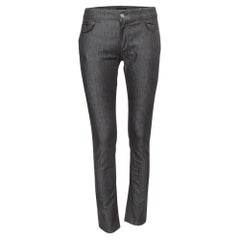 Emporio Armani Black Denim Sequined Pocket Detail Dakota Jeans M Waist 29"