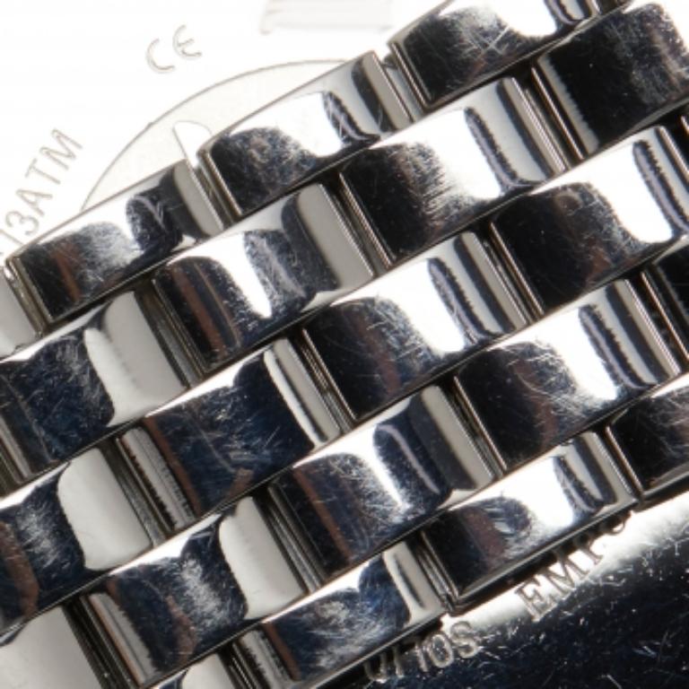 EMPORIO ARMANI Orologio da polso da uomo in acciaio nero retrò AR1744 41 mm 5