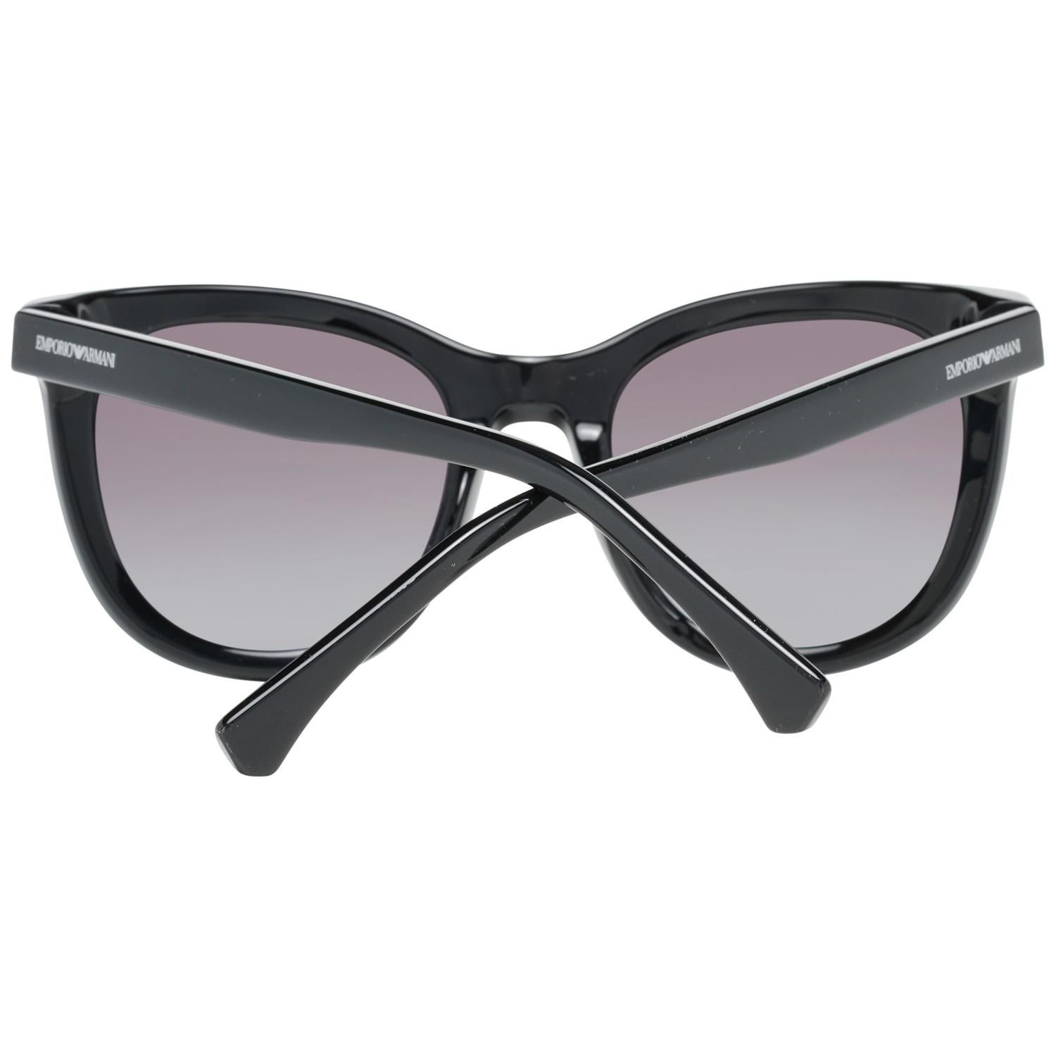 Emporio Armani Black Sunglasses EA4125F 50018G 61/17 139 mm In New Condition For Sale In Rome, Rome