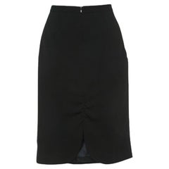 Emporio Armani Gonna a Matita in Lana Nera M