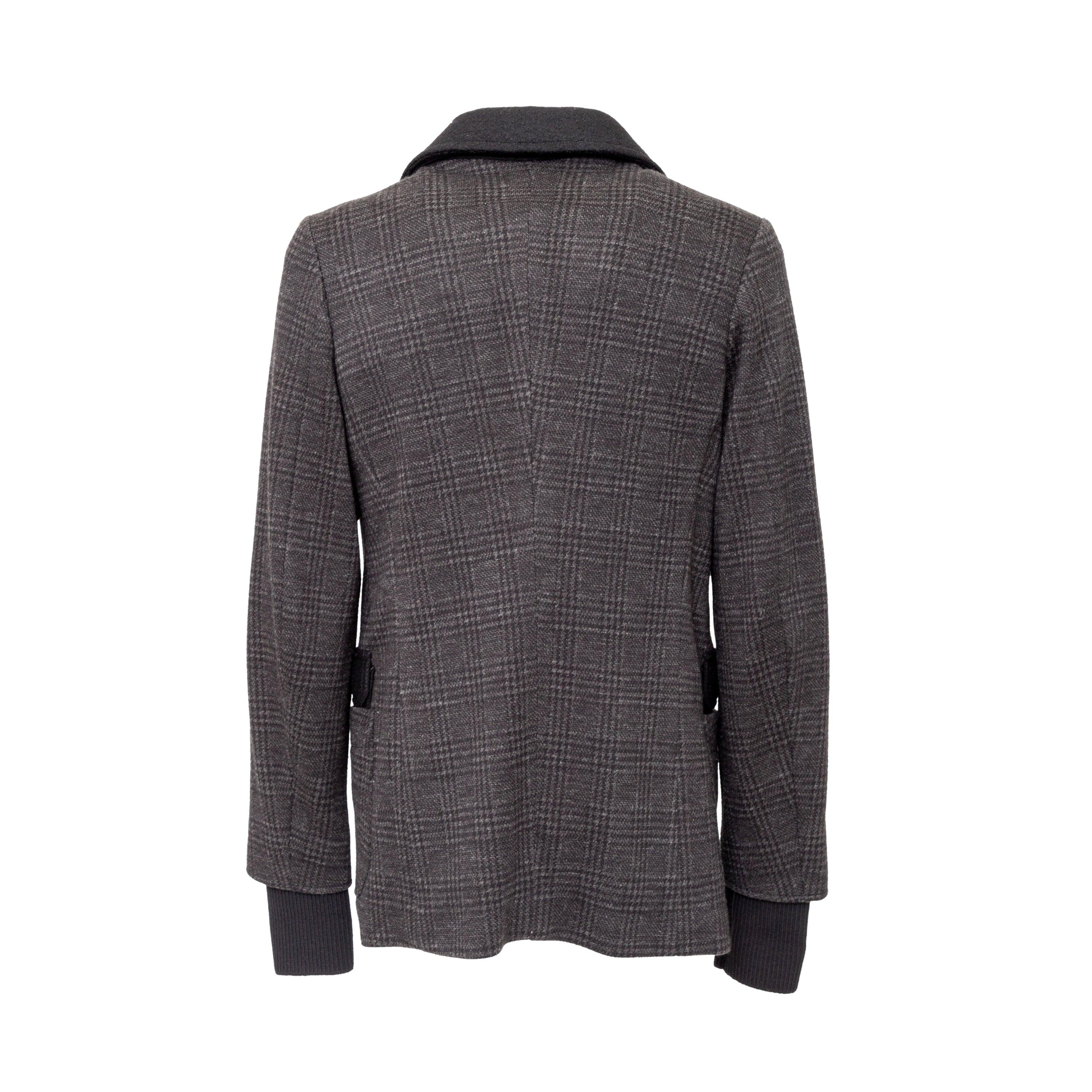 Black Emporio Armani Brad Line Wool Jacket - '10s For Sale