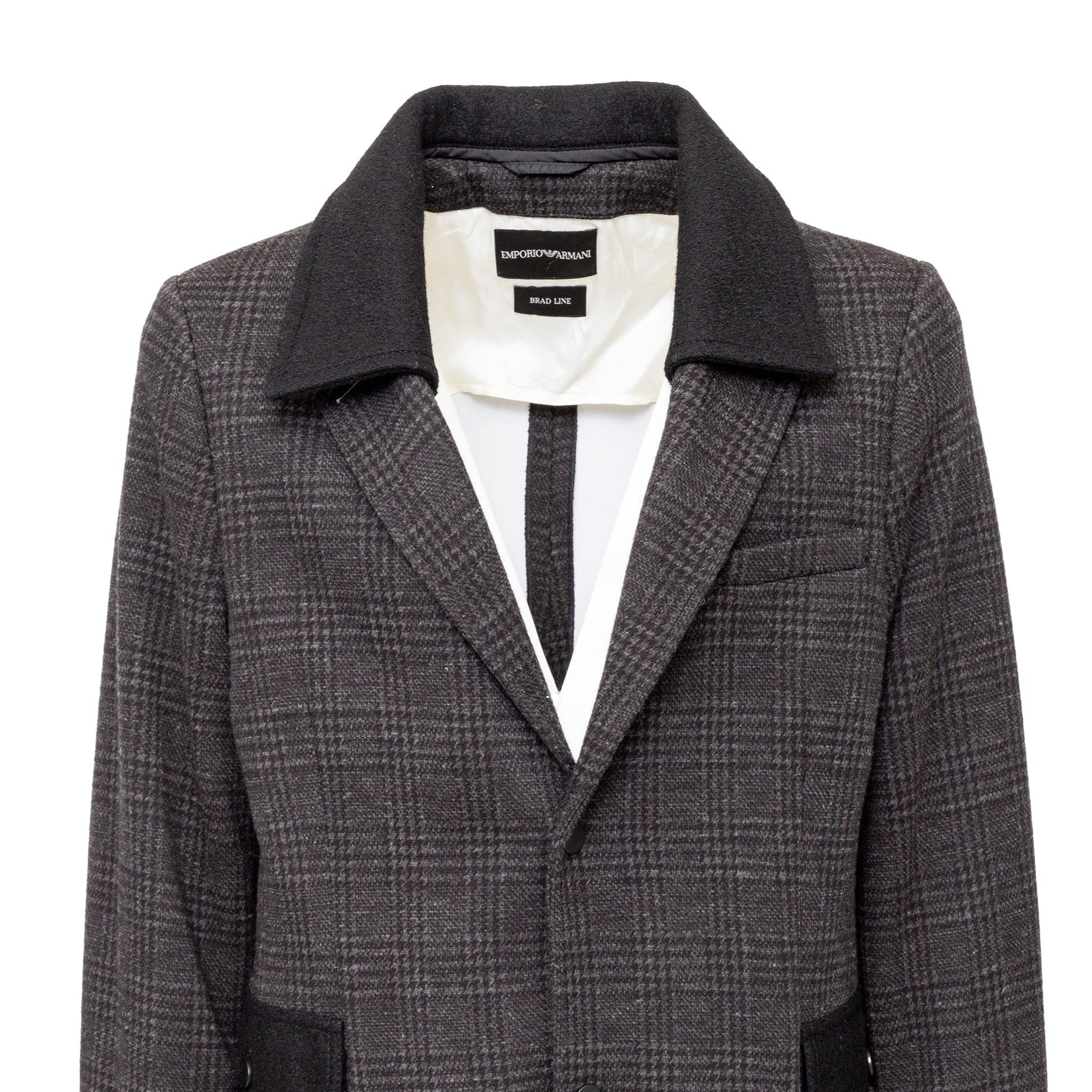 Emporio Armani Brad Line Wool Jacket - '10s In Excellent Condition For Sale In Milano, IT