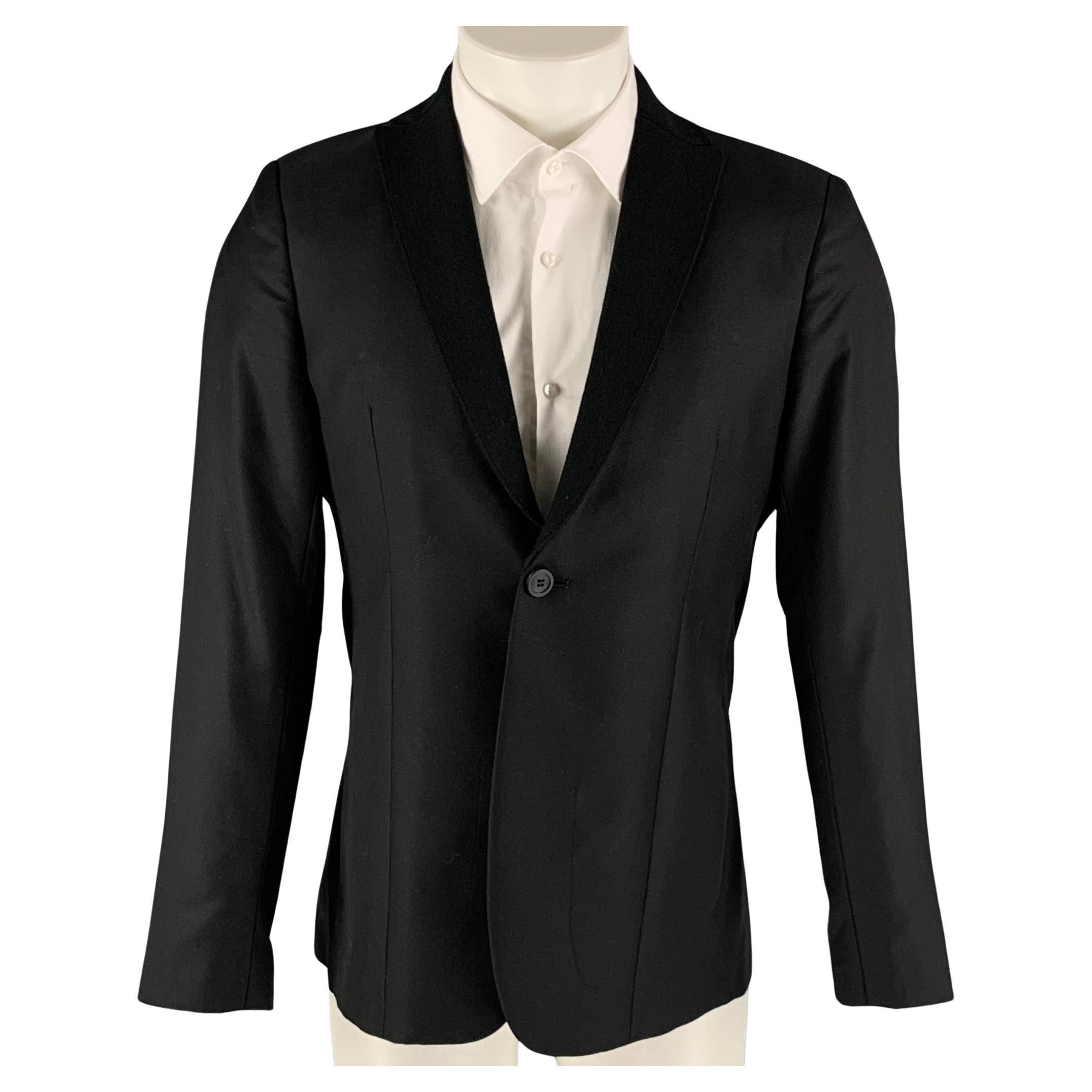 Chanel Pre Owned Peaked Lapel Smoking Jacket - ShopStyle