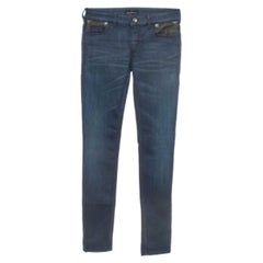 Emporio ARMANI Bleu foncé Poche détaillée Dakota Jeans M Taille 28"