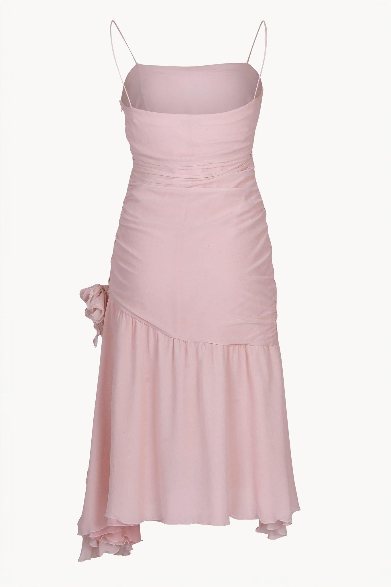 Women's Emporio Armani Fall 2004 Pink Dress For Sale