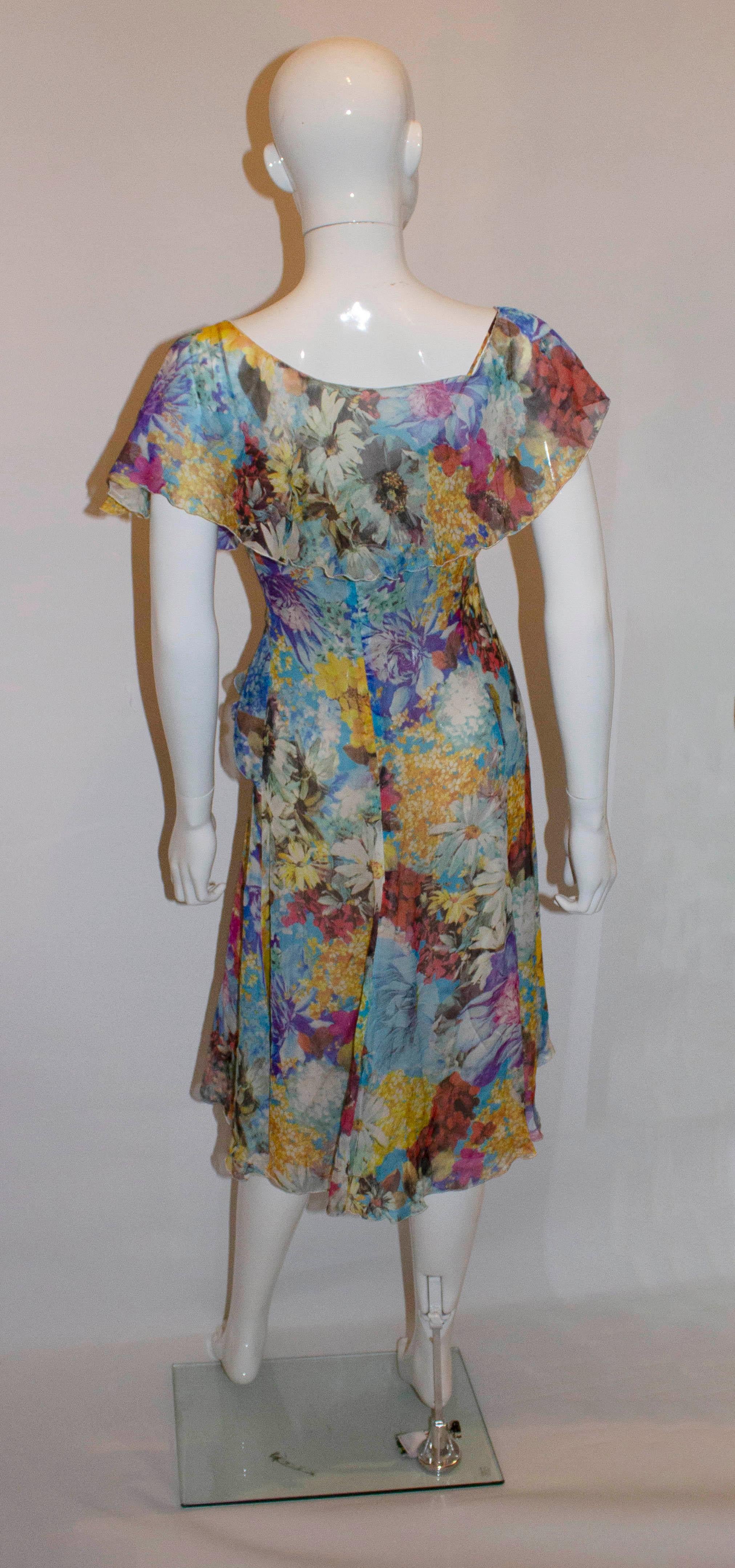 armani floral dress
