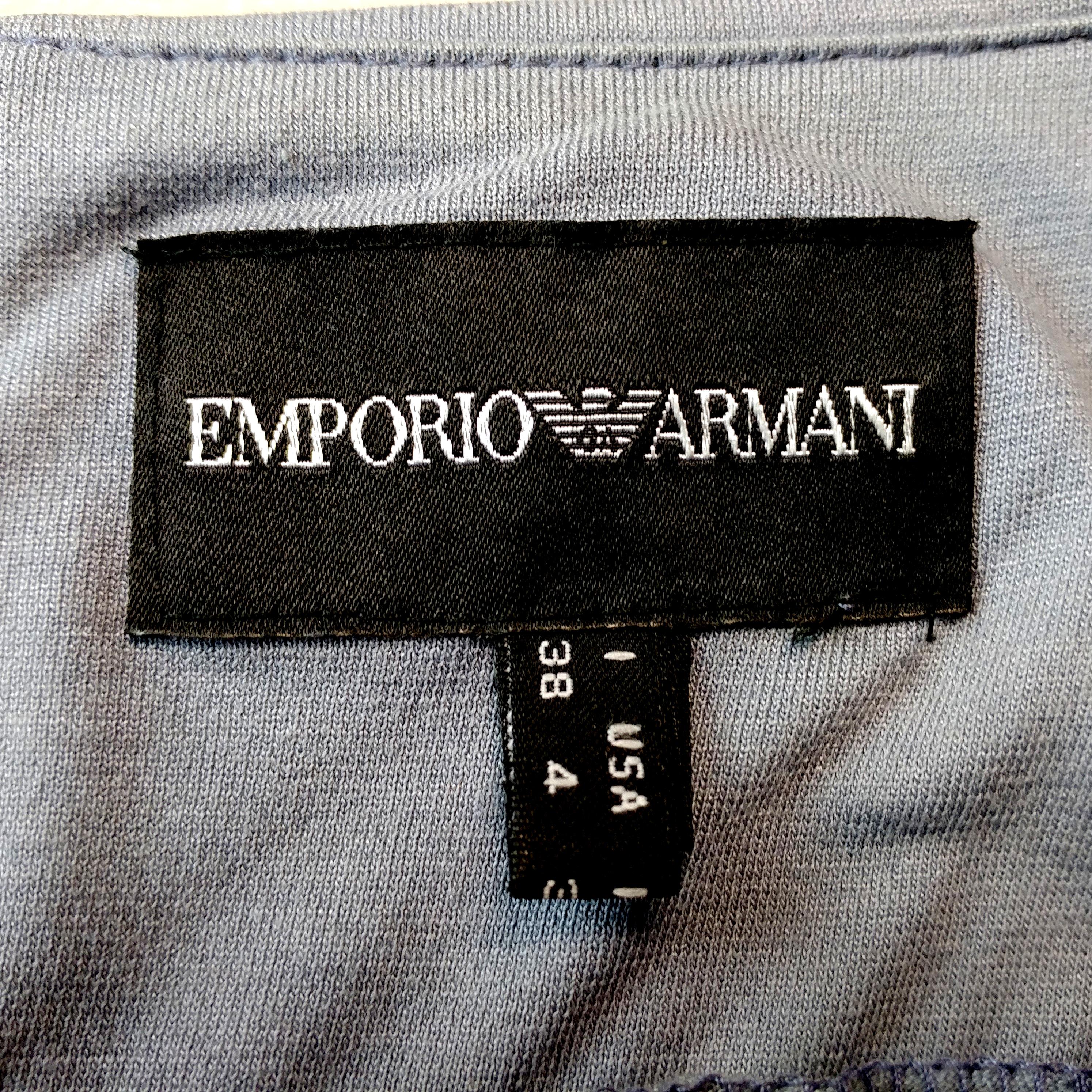 EMPORIO ARMANI – SS '08 Turquoise Sleeveless Dress with Circle Skirt  Size 4US In Good Condition In Cuggiono, MI