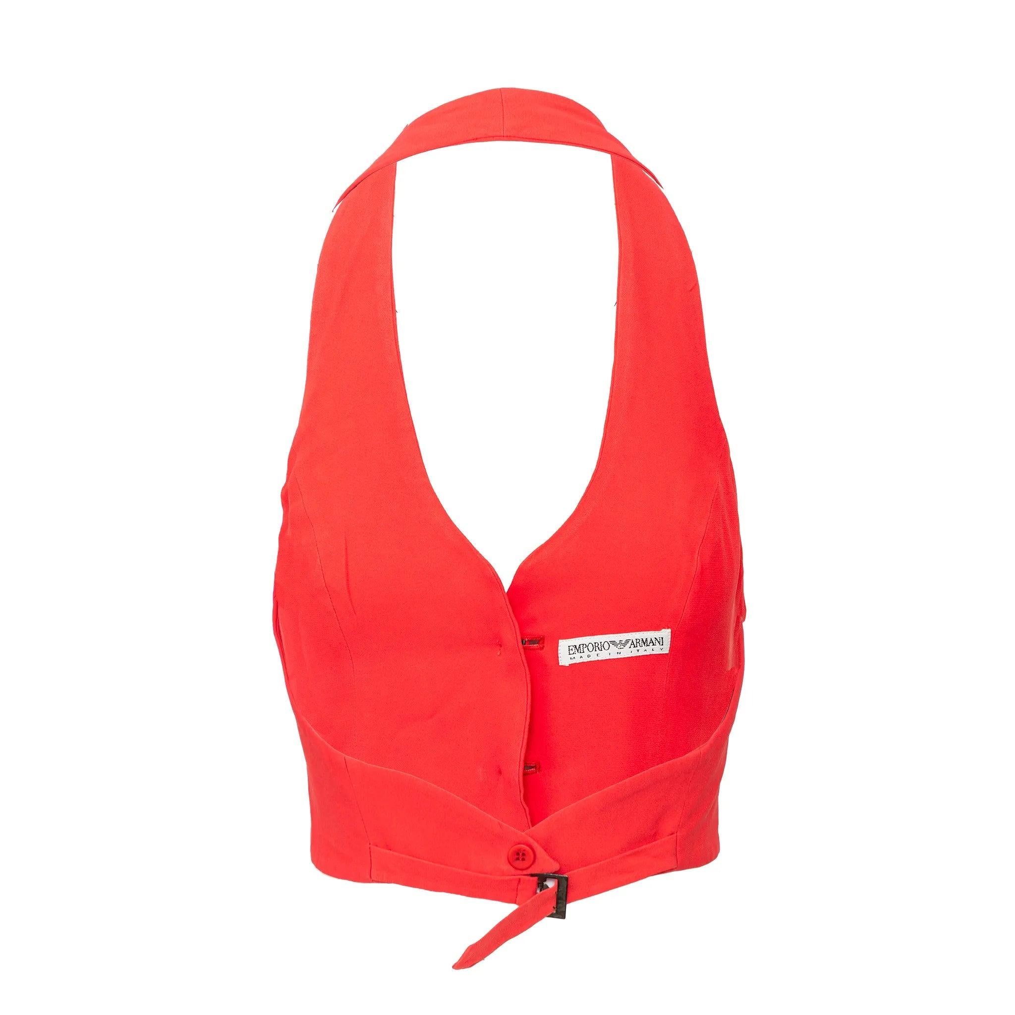 Emporio ARMANI Chaleco sin mangas - Años 00 en venta 1