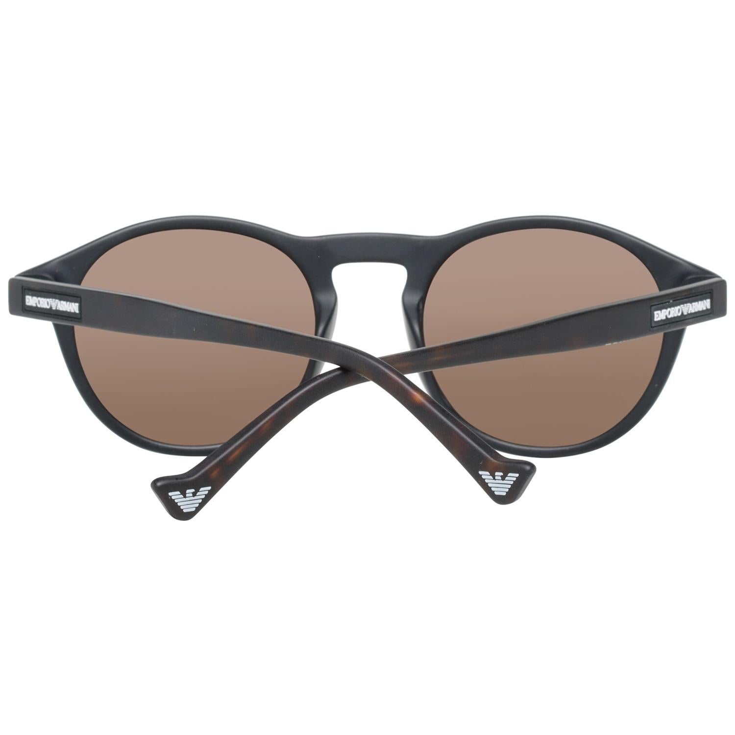 Brown Emporio Armani Mint Unisex Black Sunglasses EA4138F 52501773 52-17-145 mm