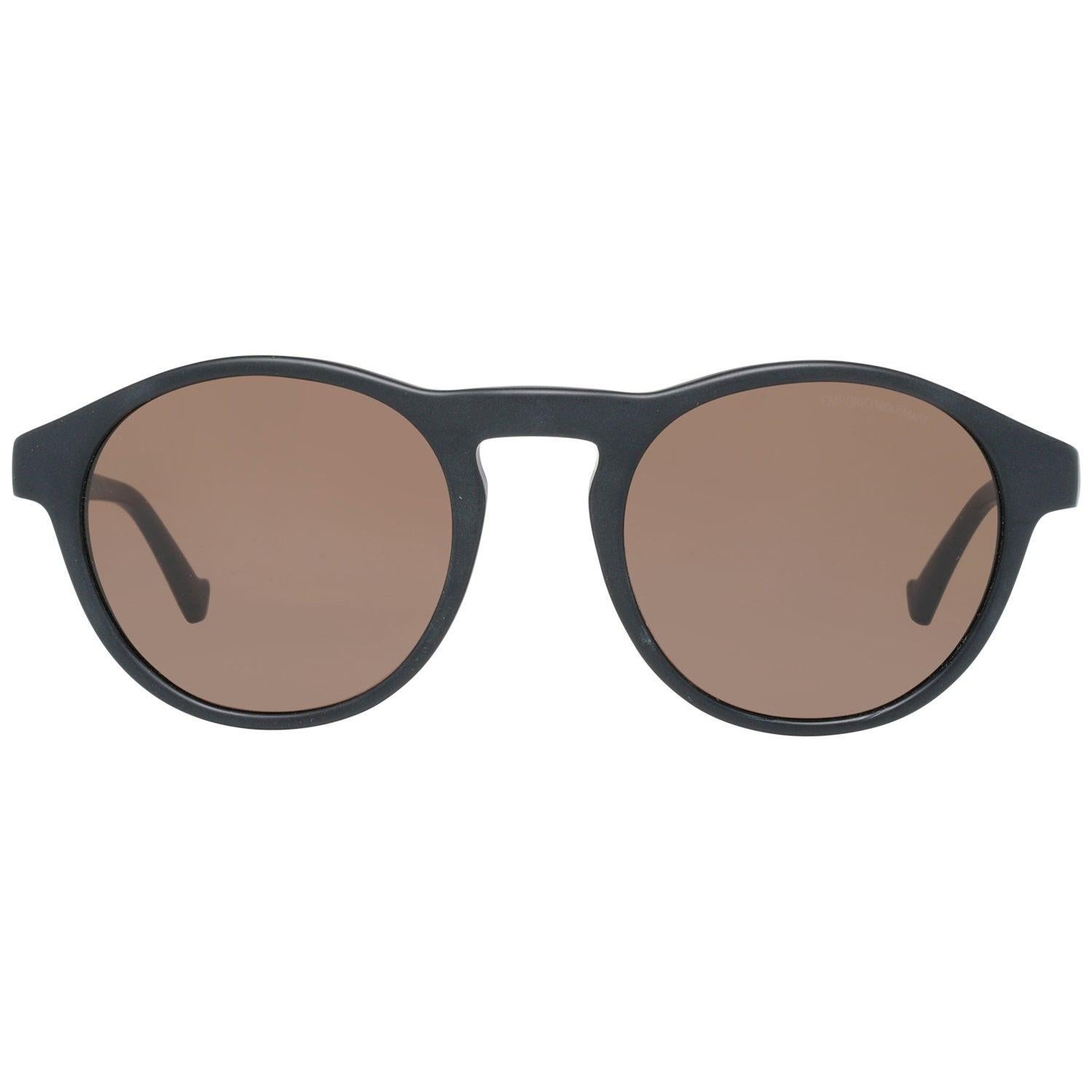 Emporio Armani Mint Unisex Black Sunglasses EA4138F 52501773 52-17-145 mm