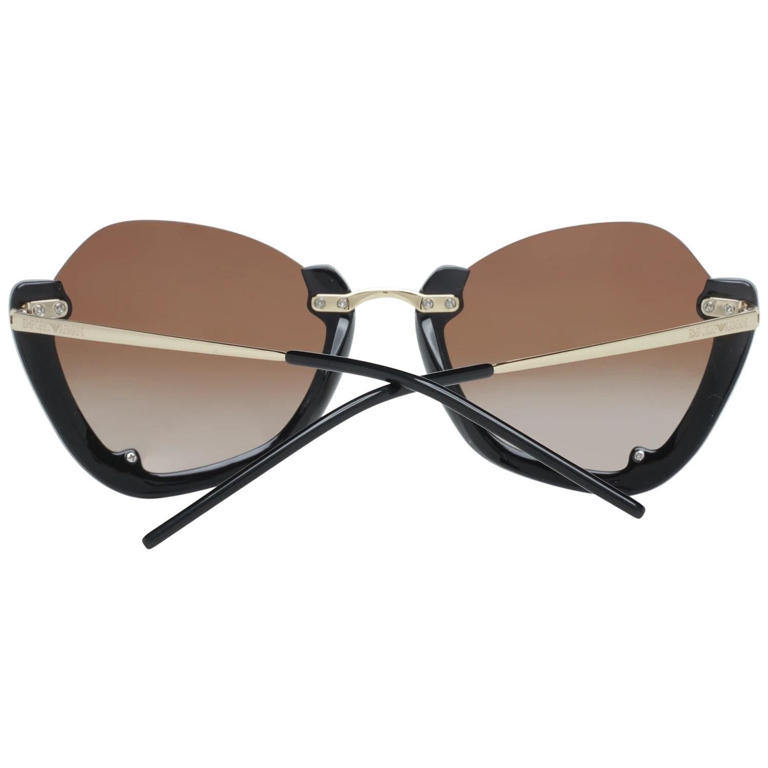 Brown Emporio Armani Mint Women Black Sunglasses EA4120 50171355 55-19-140 mm
