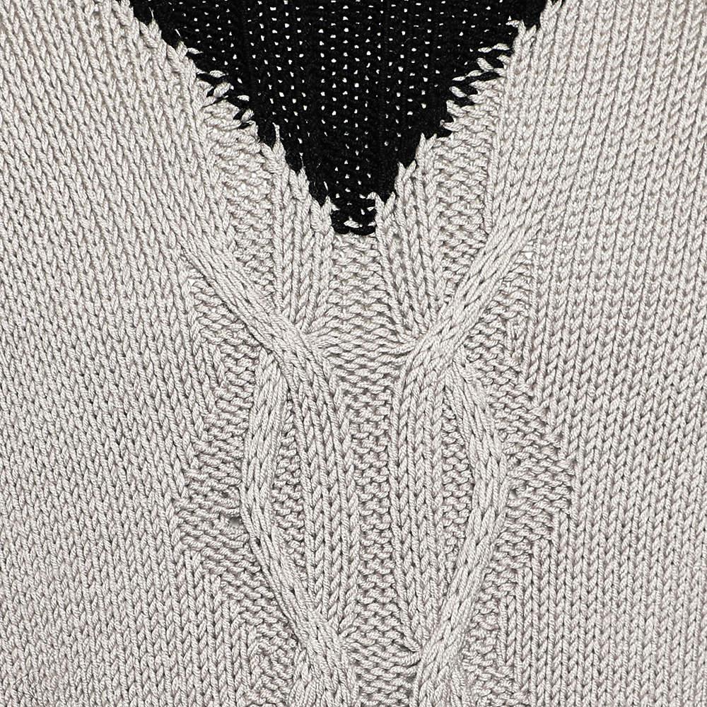 Emporio Armani Maglione dolcevita monocromatico a maglia a cavi XXXL In condizioni buone a Dubai, Al Qouz 2