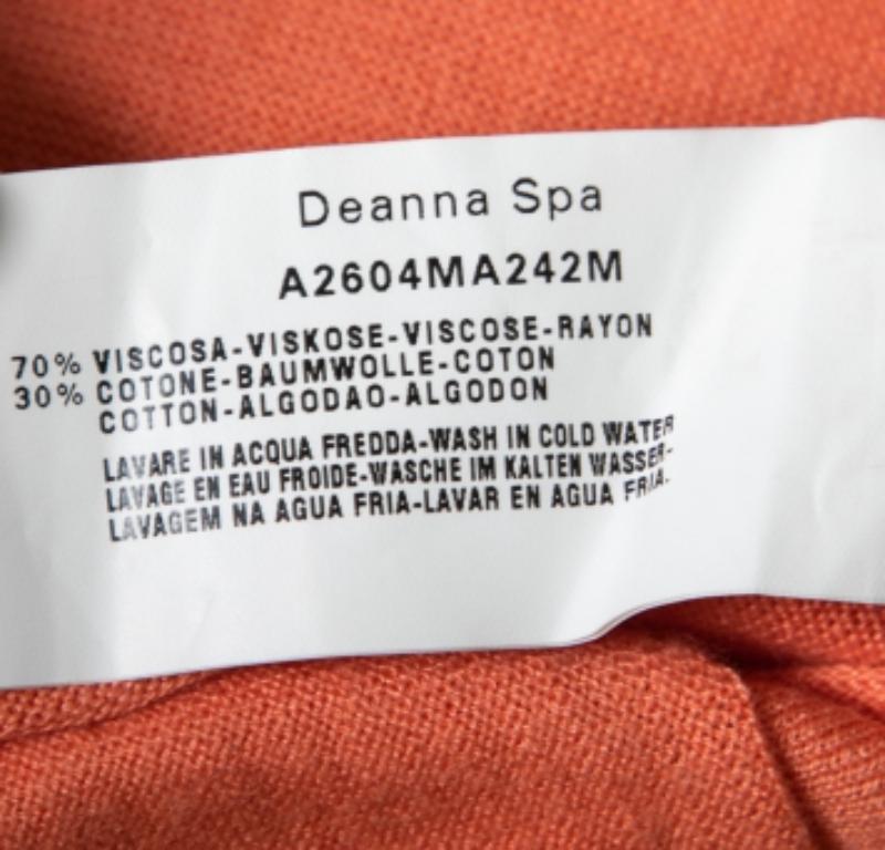 Emporio Armani - Top in maglia senza maniche con dettaglio di perline S in vendita 1