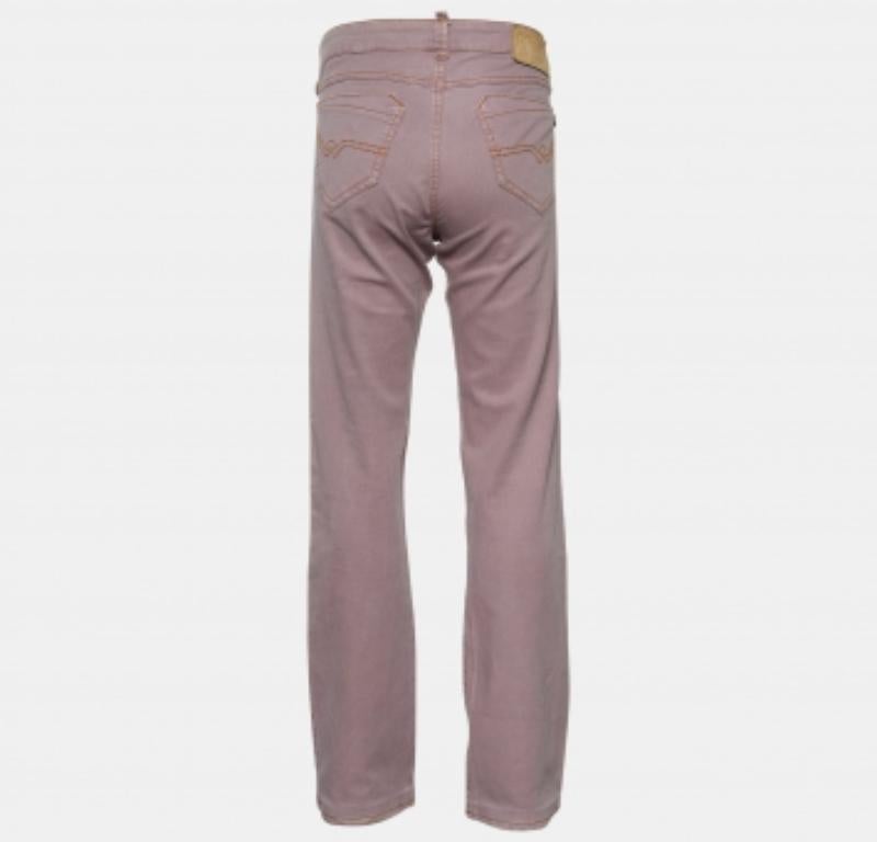 De las mujeres Vaqueros rectos Emporio ARMANI rosa palo M en venta