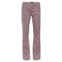 Vaqueros rectos Emporio ARMANI rosa palo M