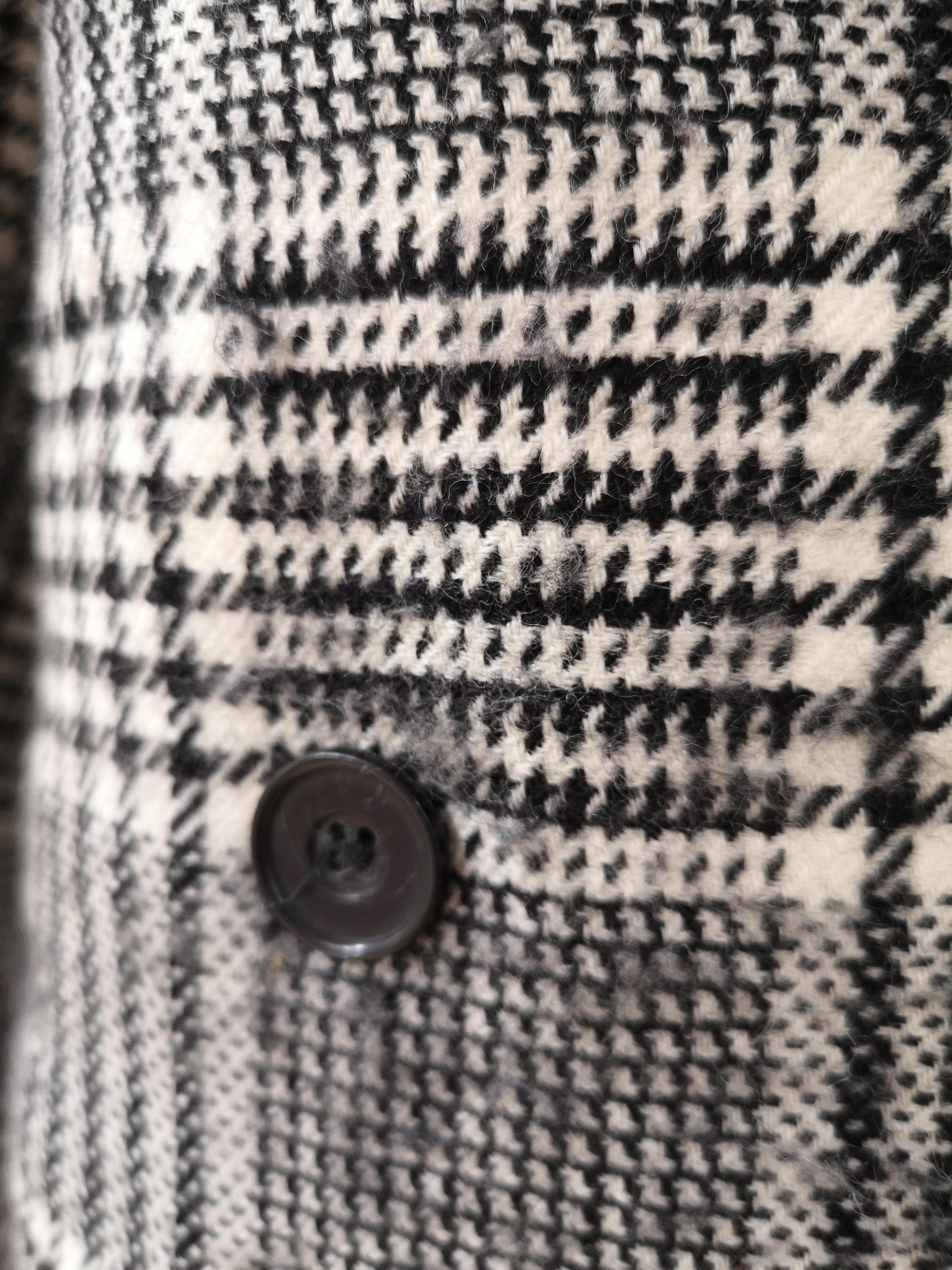 Giacca in lana Emporio Armani pied de poule in vendita 1