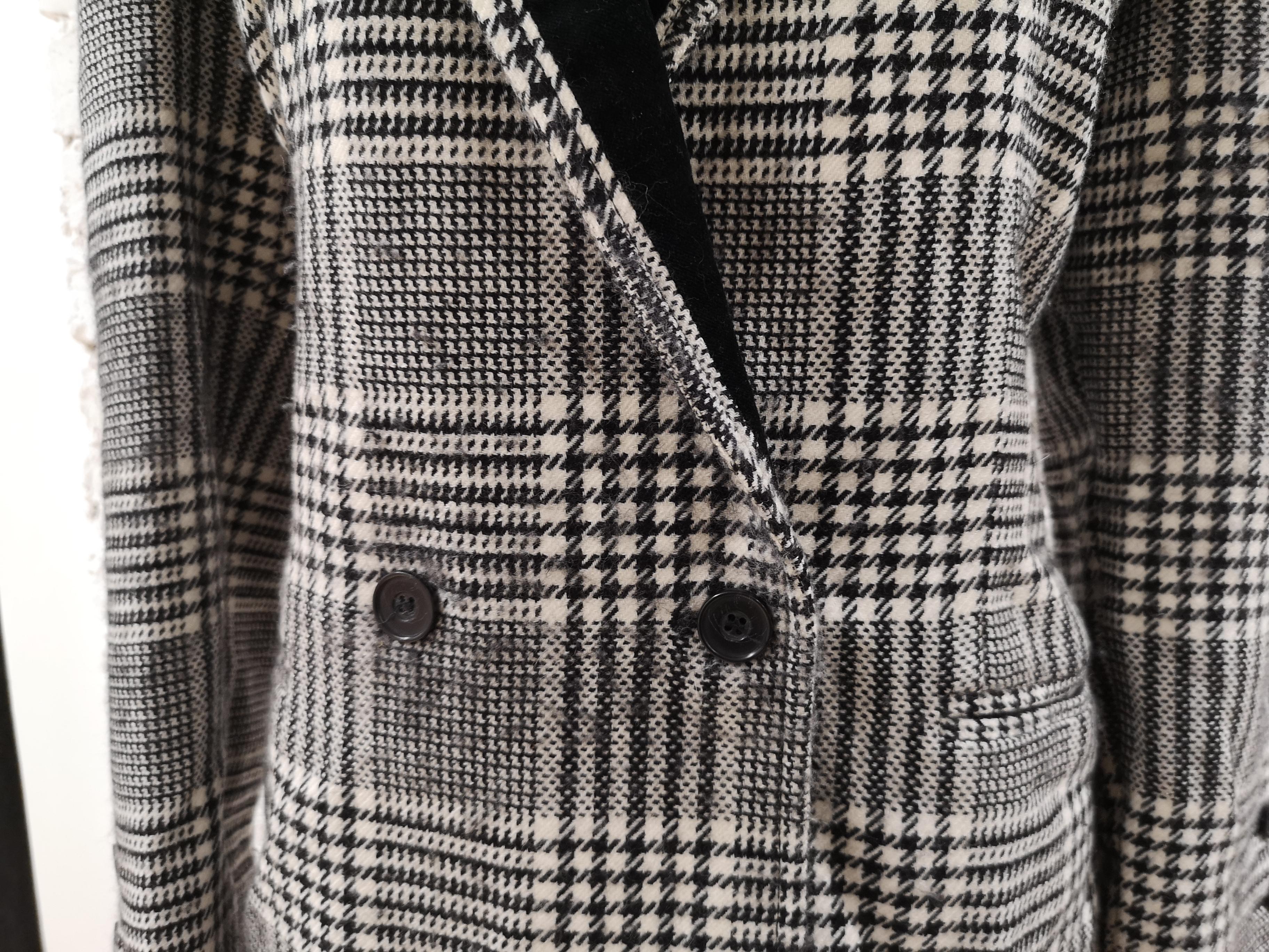 Emporio Armani pied de poule wool jacket  For Sale 2