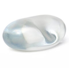 Emporio ARMANI Seguso Presse-papier et sac en verre d'art italien irisé de Murano