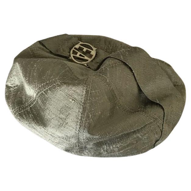 Emporio Armani silver hat  For Sale