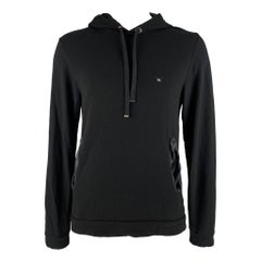 Sudadera con capucha EMPORIO ARMANI Talla XL Negro Viscosa Elastano