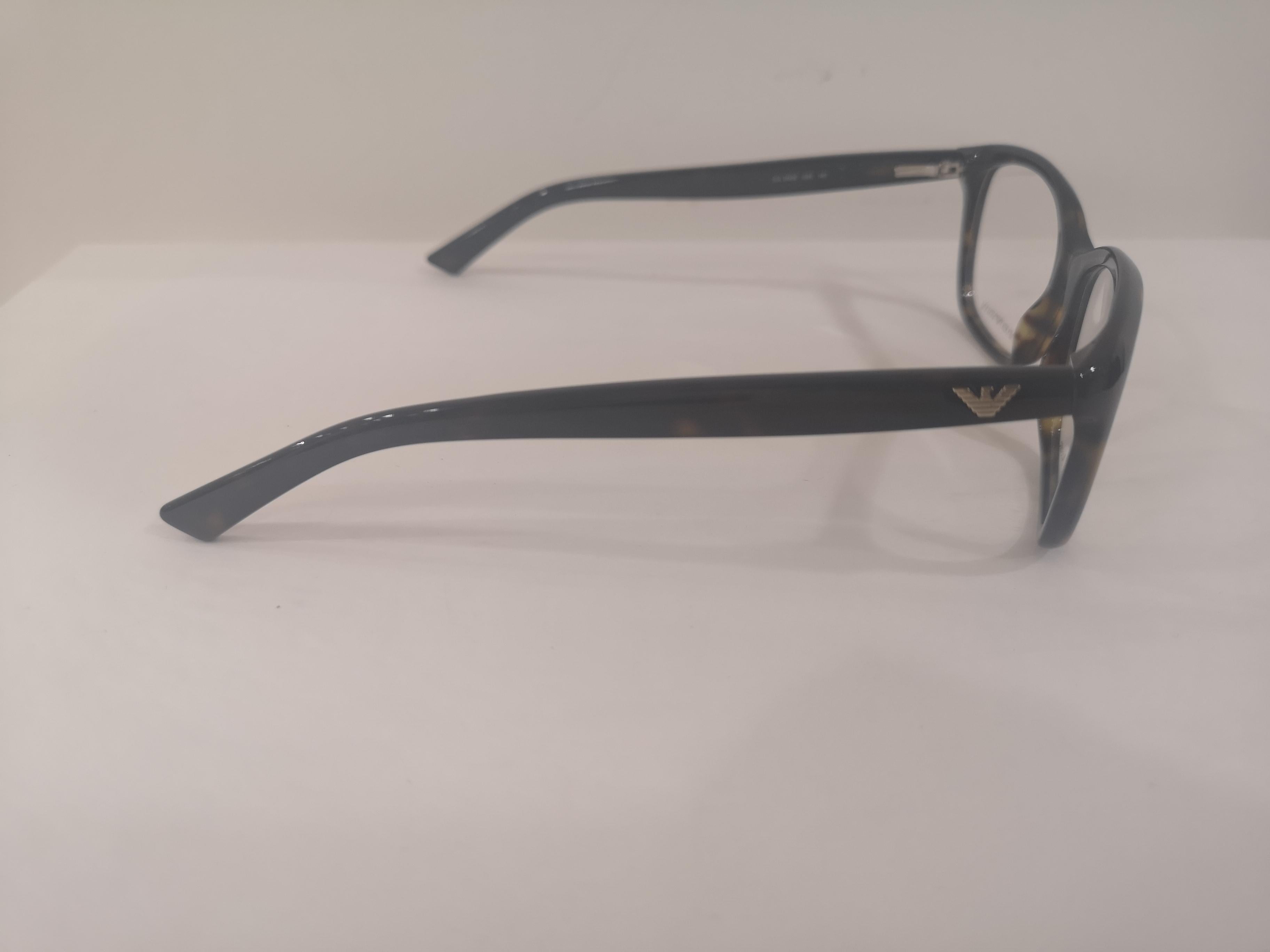 Women's or Men's Emporio Armani Tortoise Frame / Eyewear NWOT For Sale
