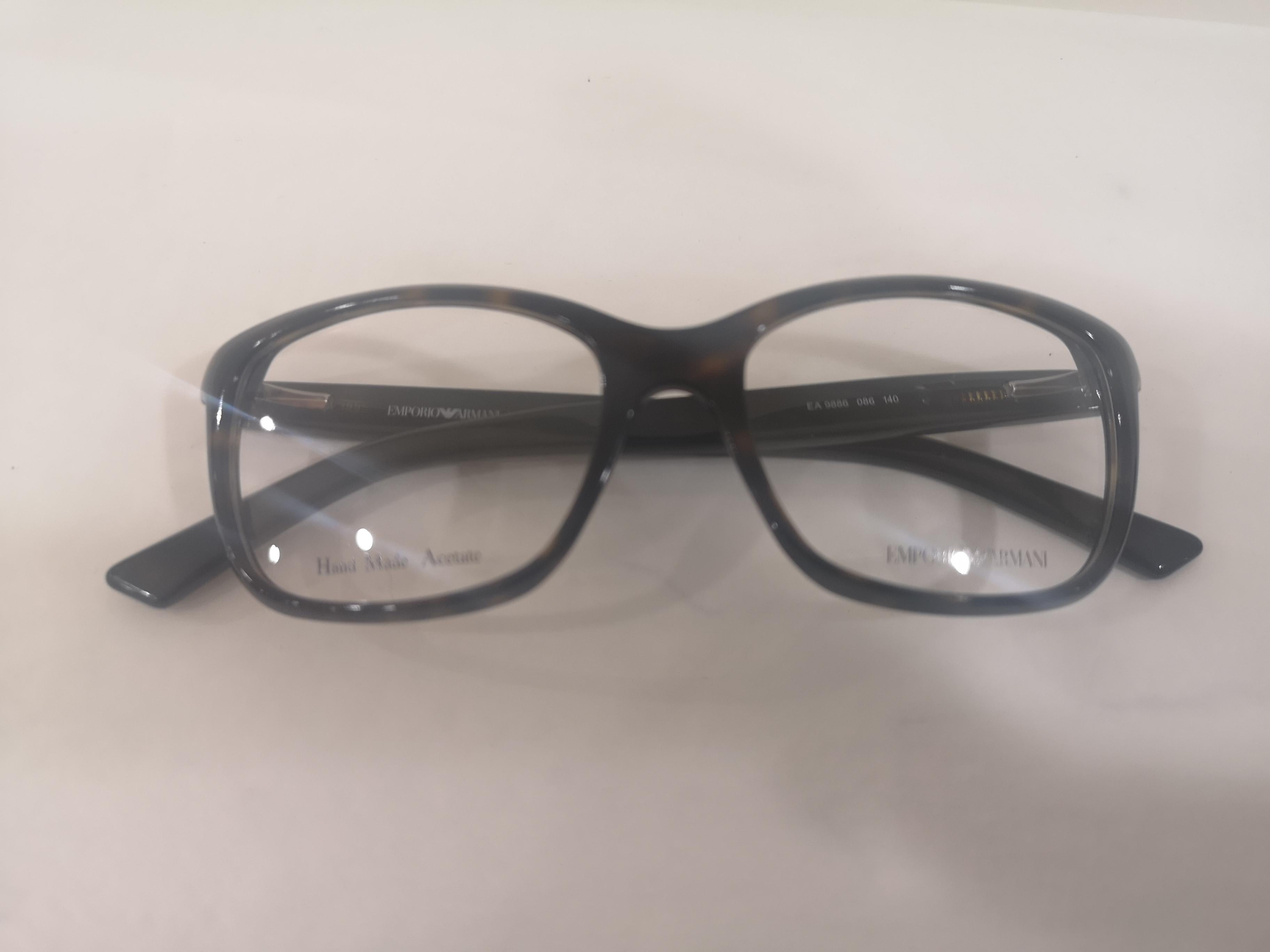 Emporio Armani Tortoise Frame / Eyewear NWOT For Sale 3