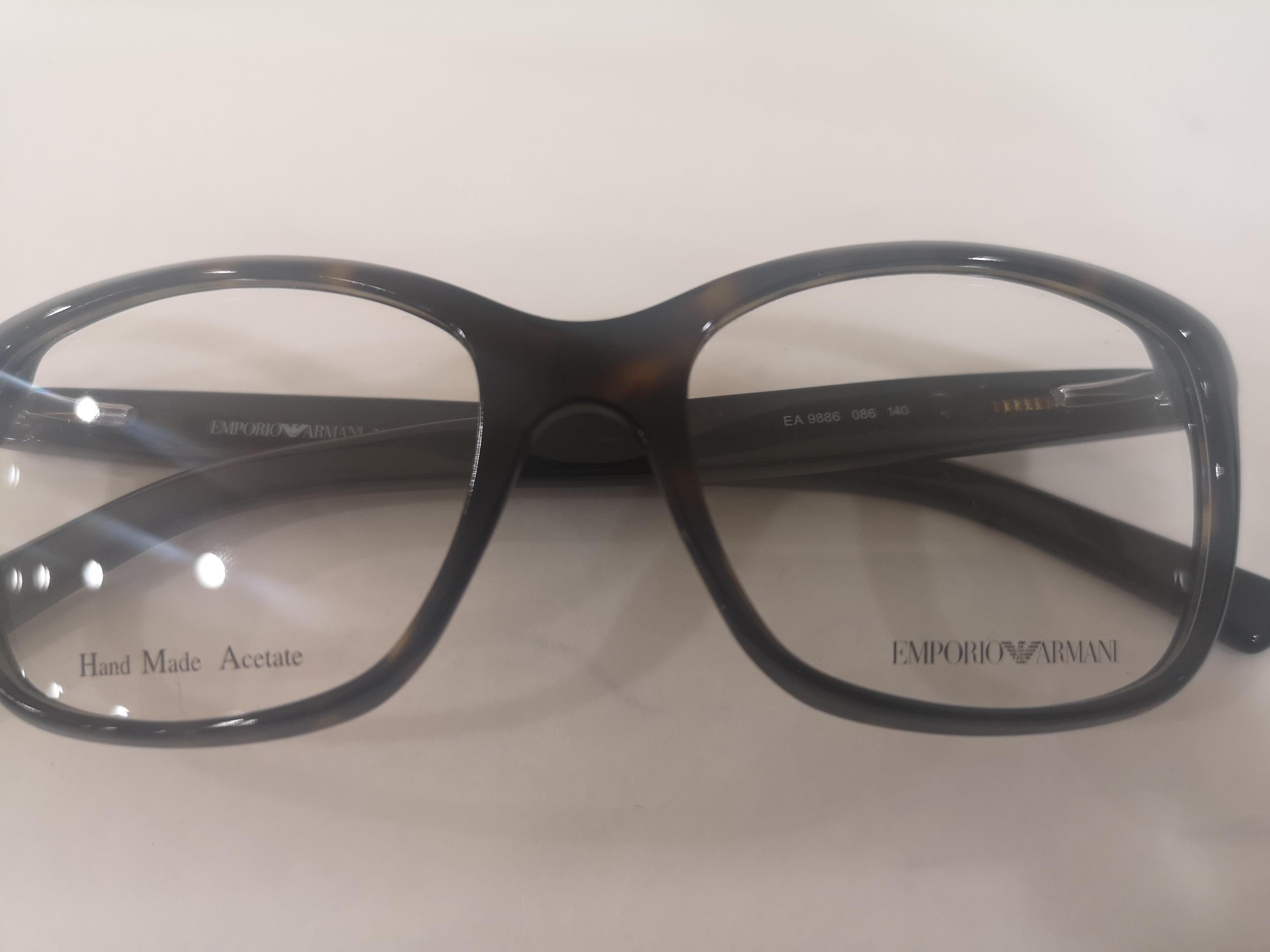 Emporio Armani Tortoise Frame / Eyewear NWOT For Sale 4