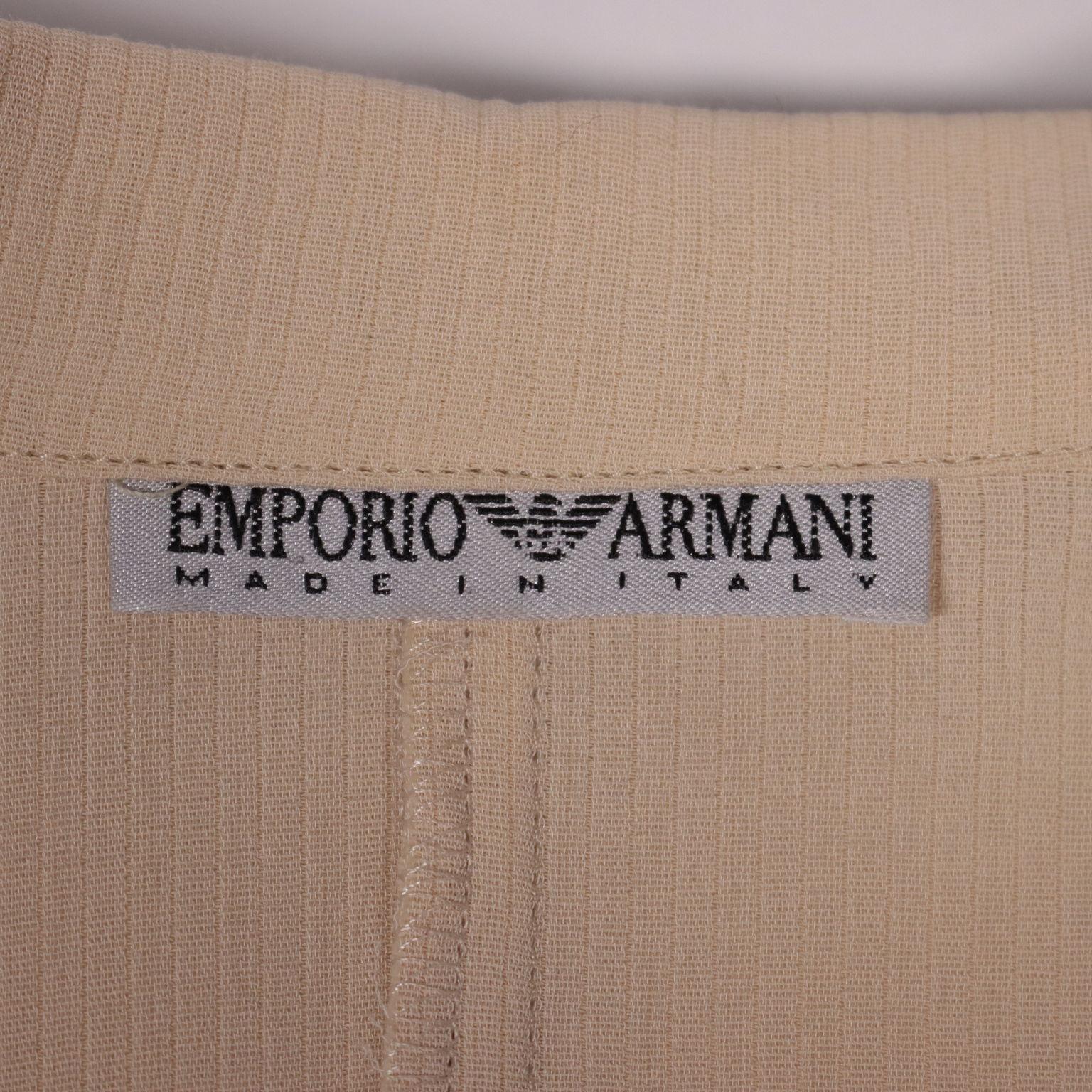 Emporio Armani Vintage Jacket Milan, Italy, 1980s-1990s In Good Condition In Milano, IT