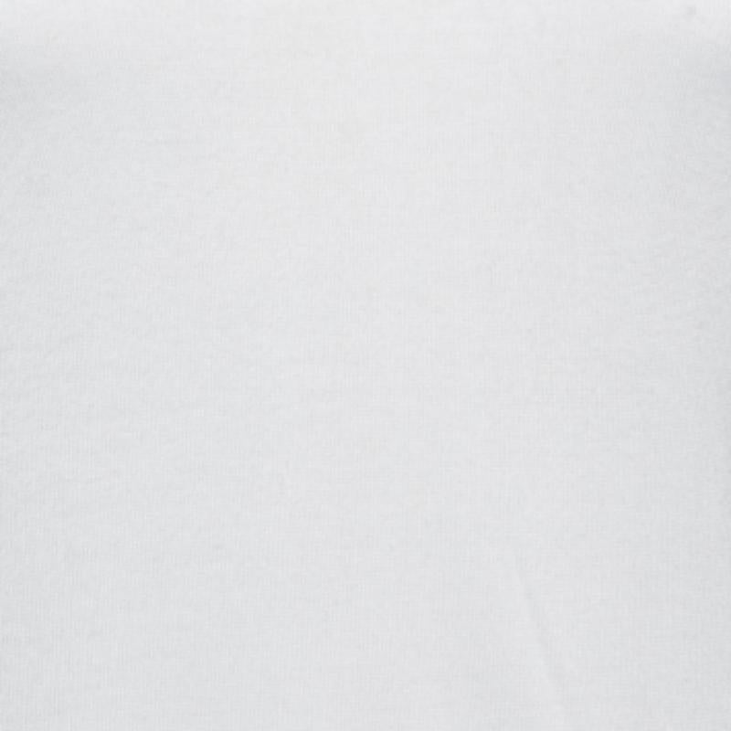 Gray Emporio Armani White Knit Contrast Detail Top S For Sale