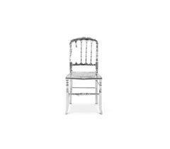 Emporium Dining Chair in Polished Aluminum by Boca do Lobo