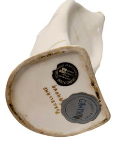 Empty Sculpture Bottle in Ceramic Design Porcellane Canova Padova, 1960