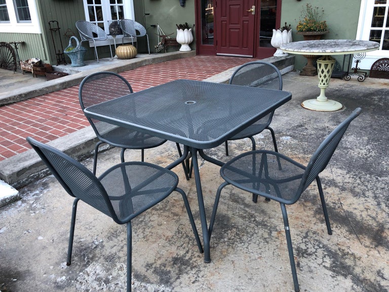 EMU Italian Modern Patio Set in Gray at 1stDibs
