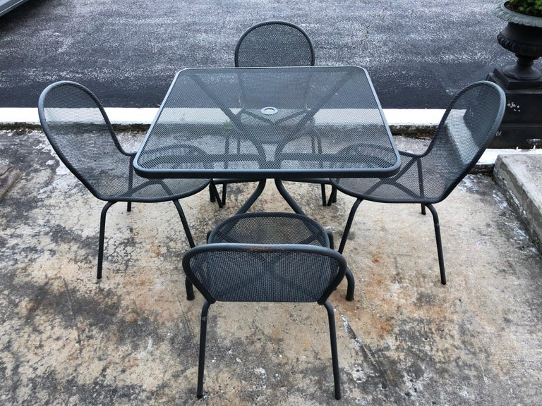 EMU Italian Modern Patio Set in Gray at 1stDibs