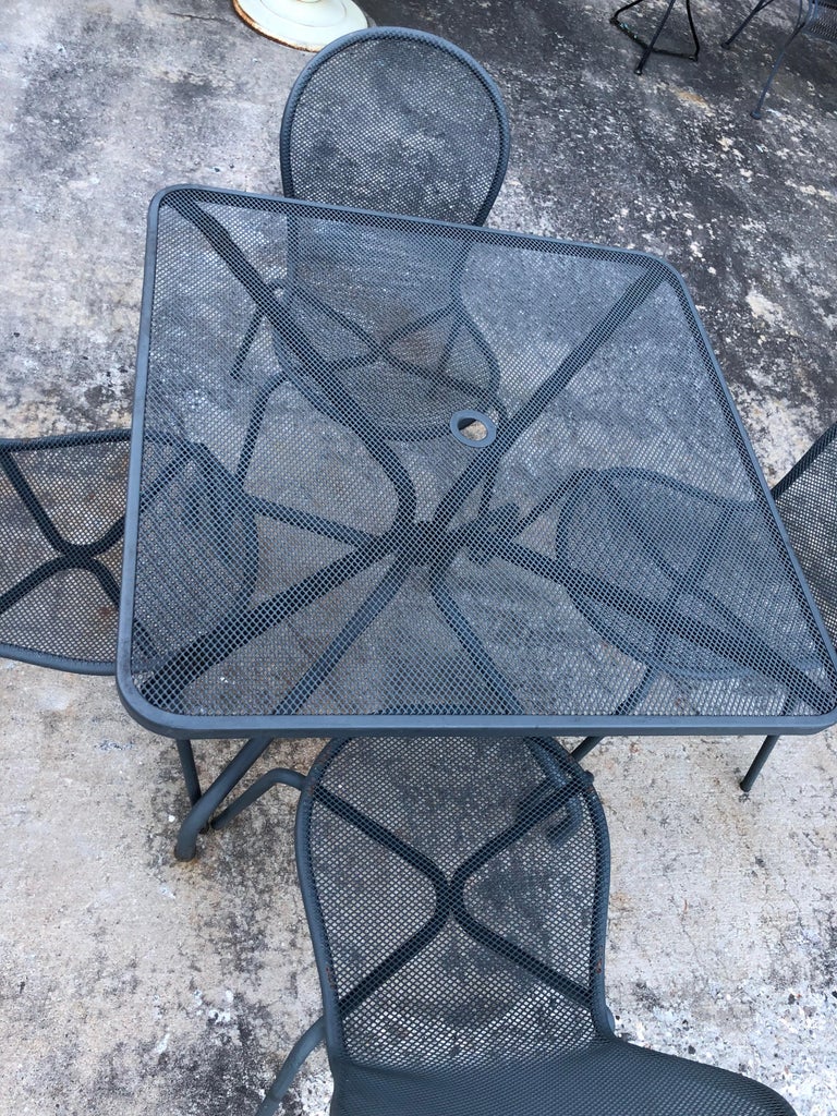 EMU Italian Modern Patio Set in Gray at 1stDibs
