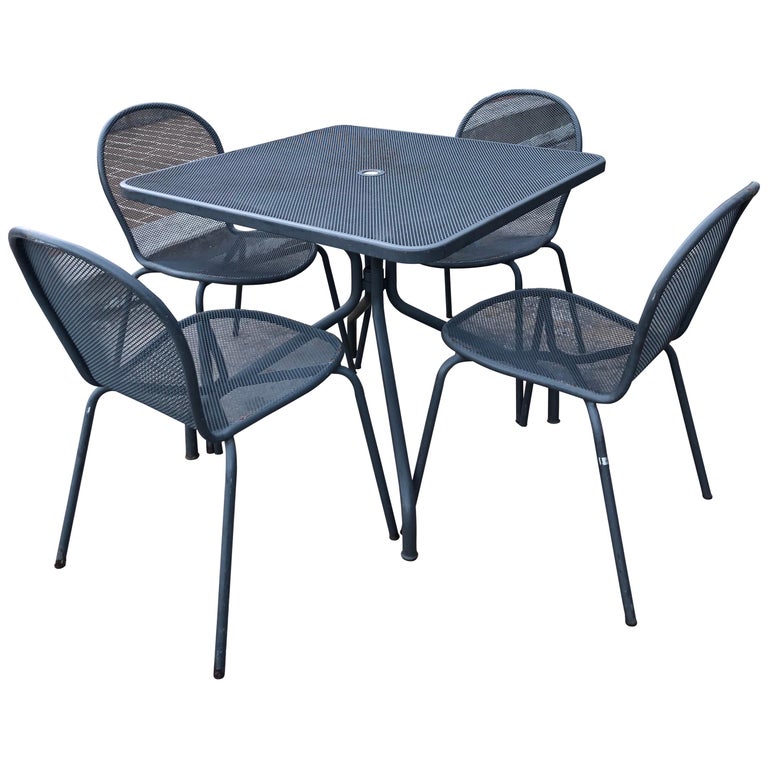EMU Italian Modern Patio Set in Gray at 1stDibs