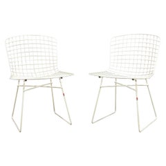 Emu Italy Two Metal Wire Chairs