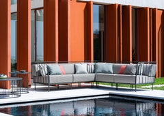 EMU Steel Cannolè Five-Seat Corner Sofa