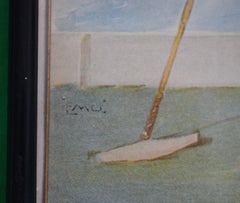 Polo Player ‘Riversdale Grenfell’ (1880-1914) by “Emu” (William Dyson 1880-1938)