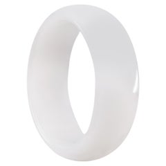 Enairo White Jade Bangle