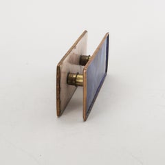 Enamel and Brass Double Sided Door Handles by Gio Ponti and Paolo de Poli