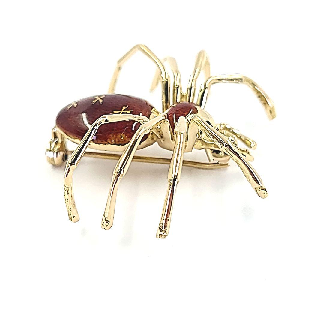 faberge spider brooch for sale