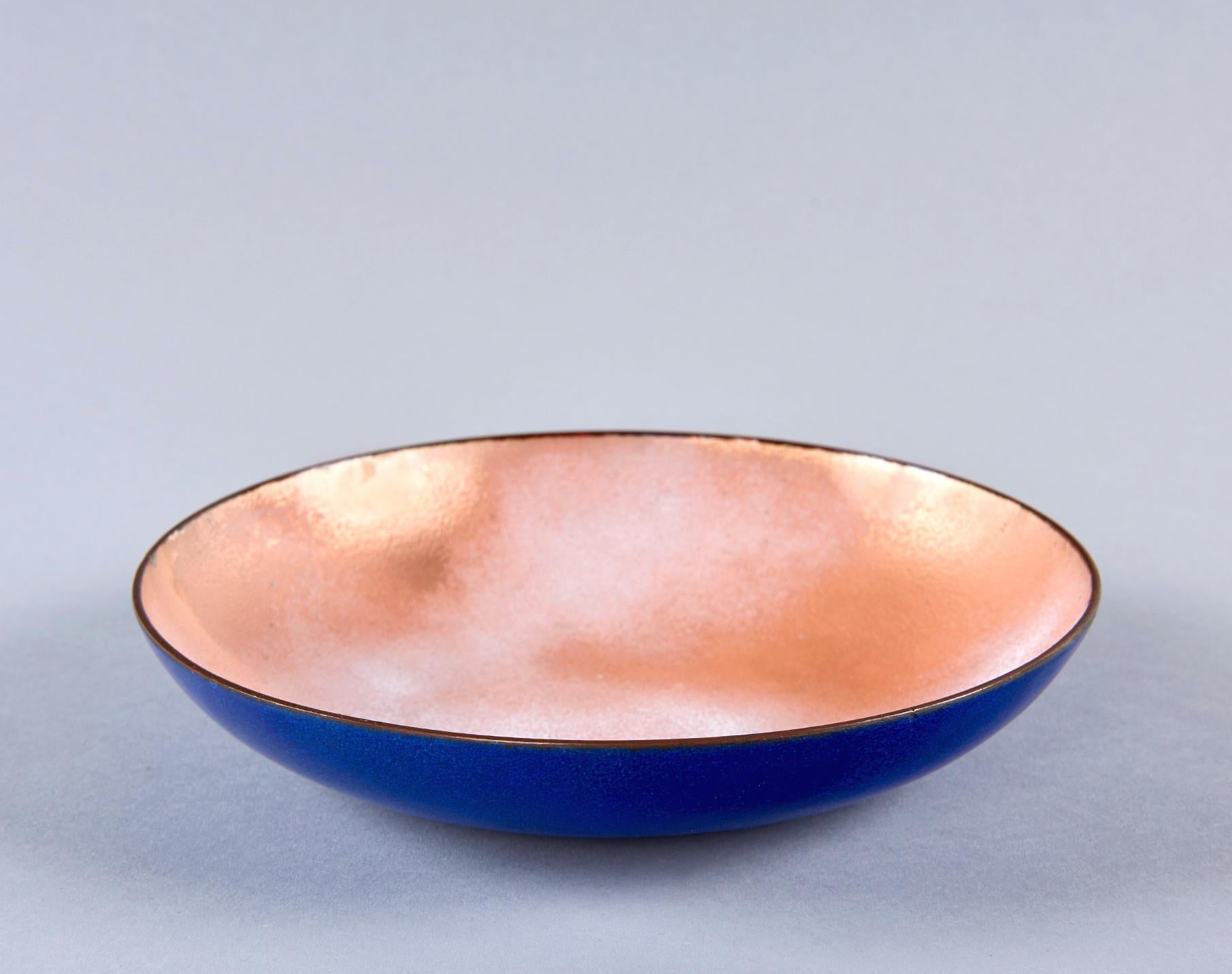 Modern Enamel Bowl by Paolo De Poli For Sale