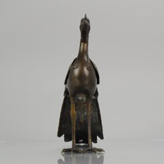 Enamel Cloisonné Censer Shape of a Fenghuang Ho Ho Bird, Japan, Edo or Later