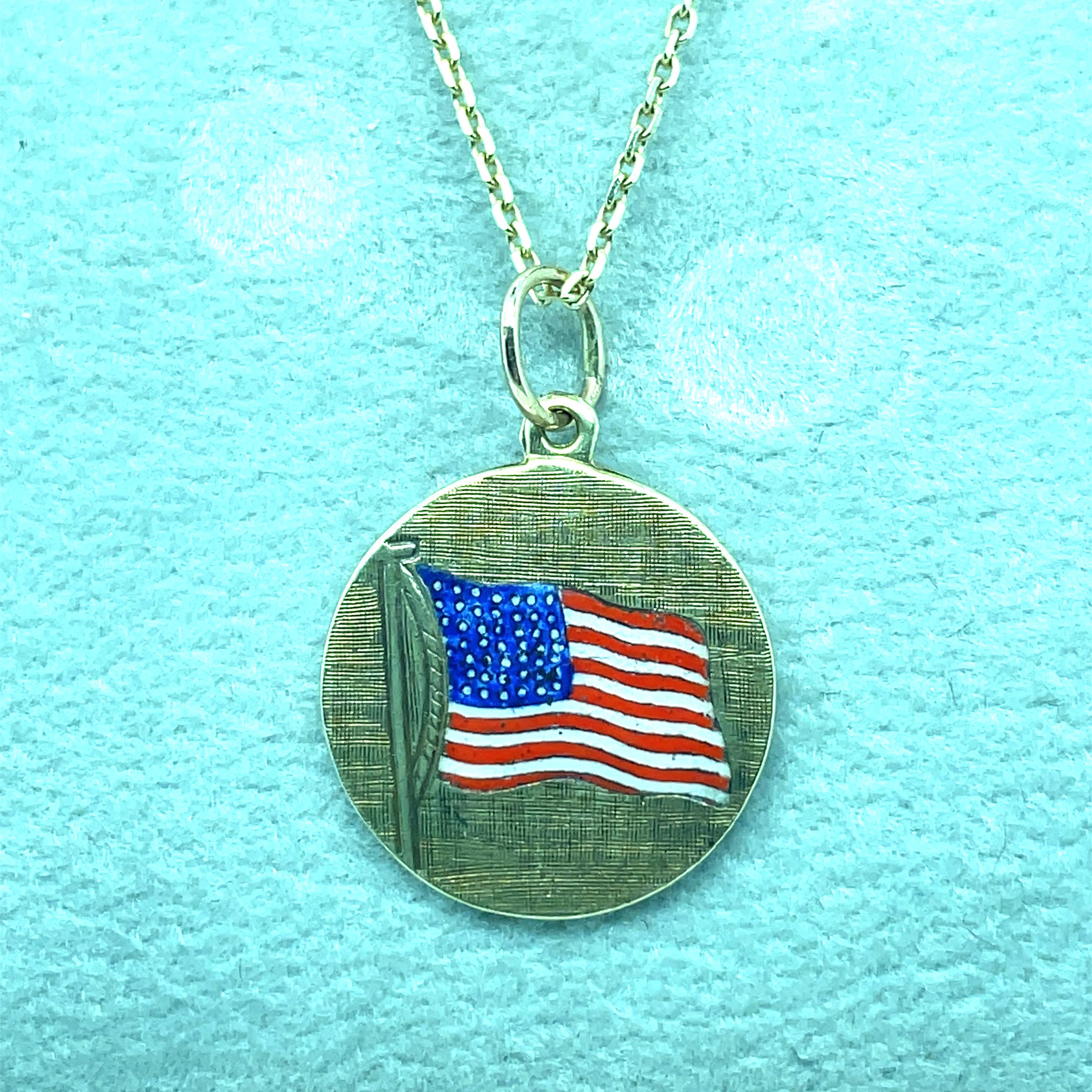 flag charms