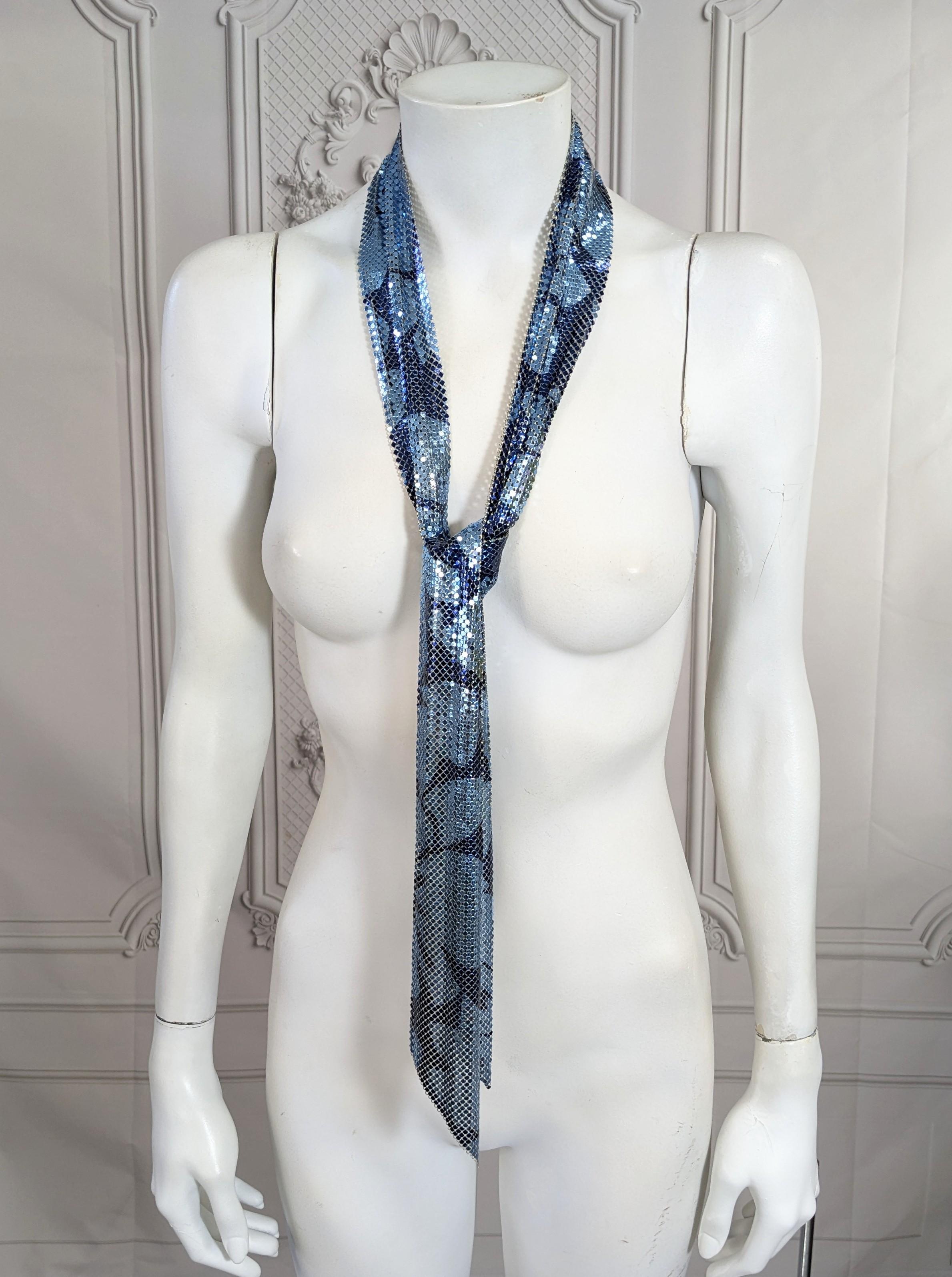 Foulard en métal émaillé, Whiting Davis en vente 3